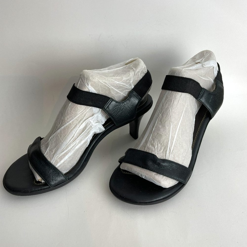 Parade Black Strap Heels